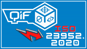 QIF Elevates to ISO 23952.2020 Graphic