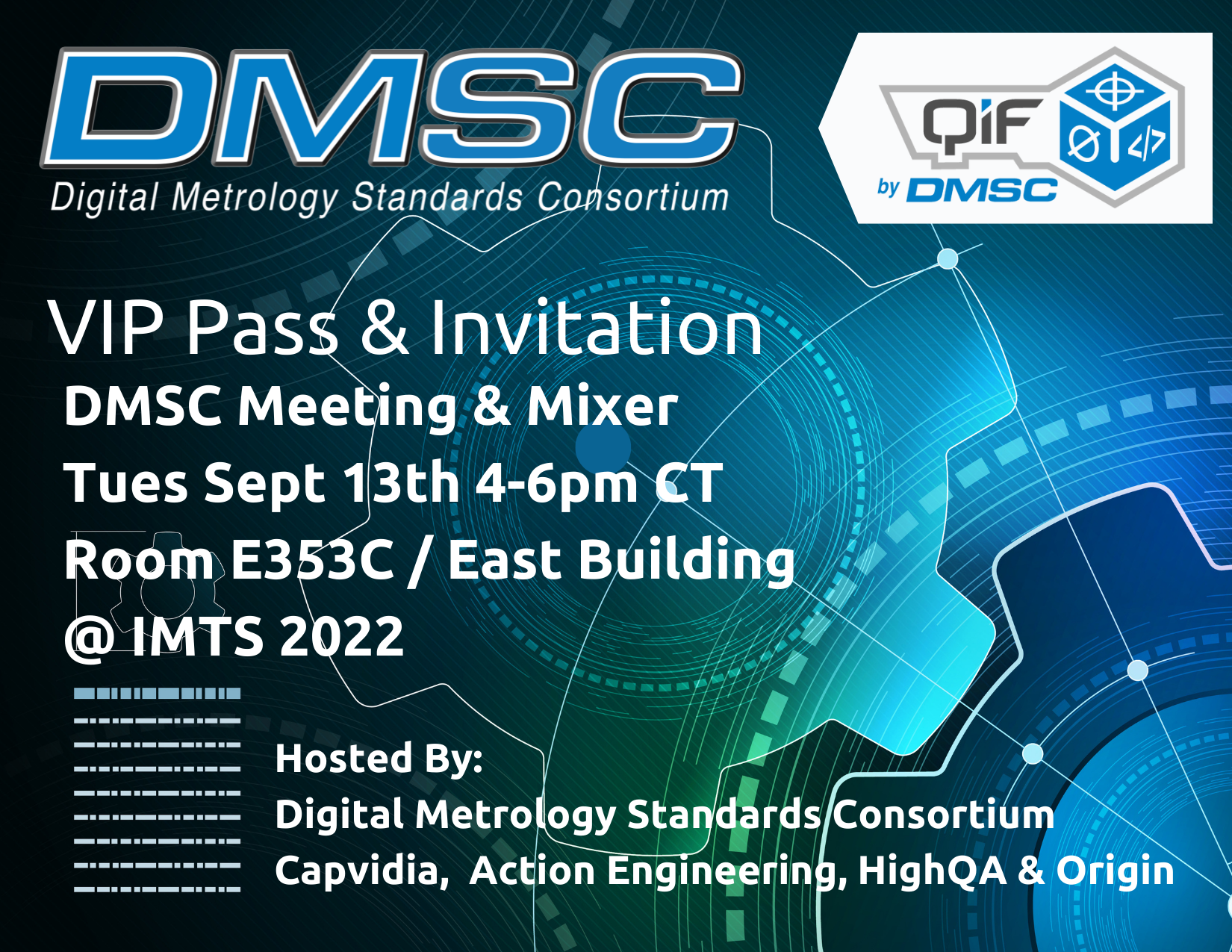 DMSC Meeting & Mixer 9/13/22 4-6pm CT at IMTS
